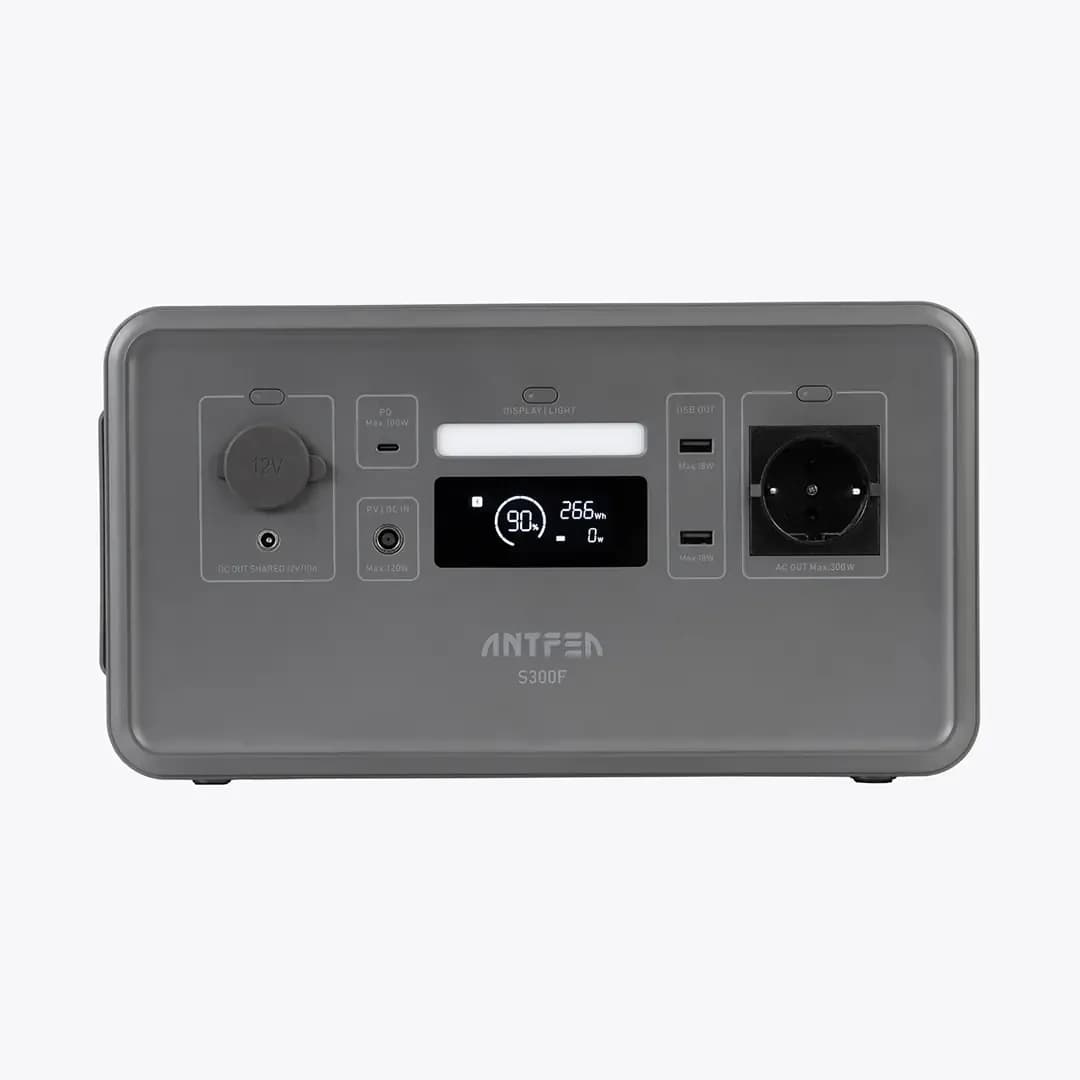 ANTFEA S300 Taşınabilir Güç Sistemi Gri 300W Mini