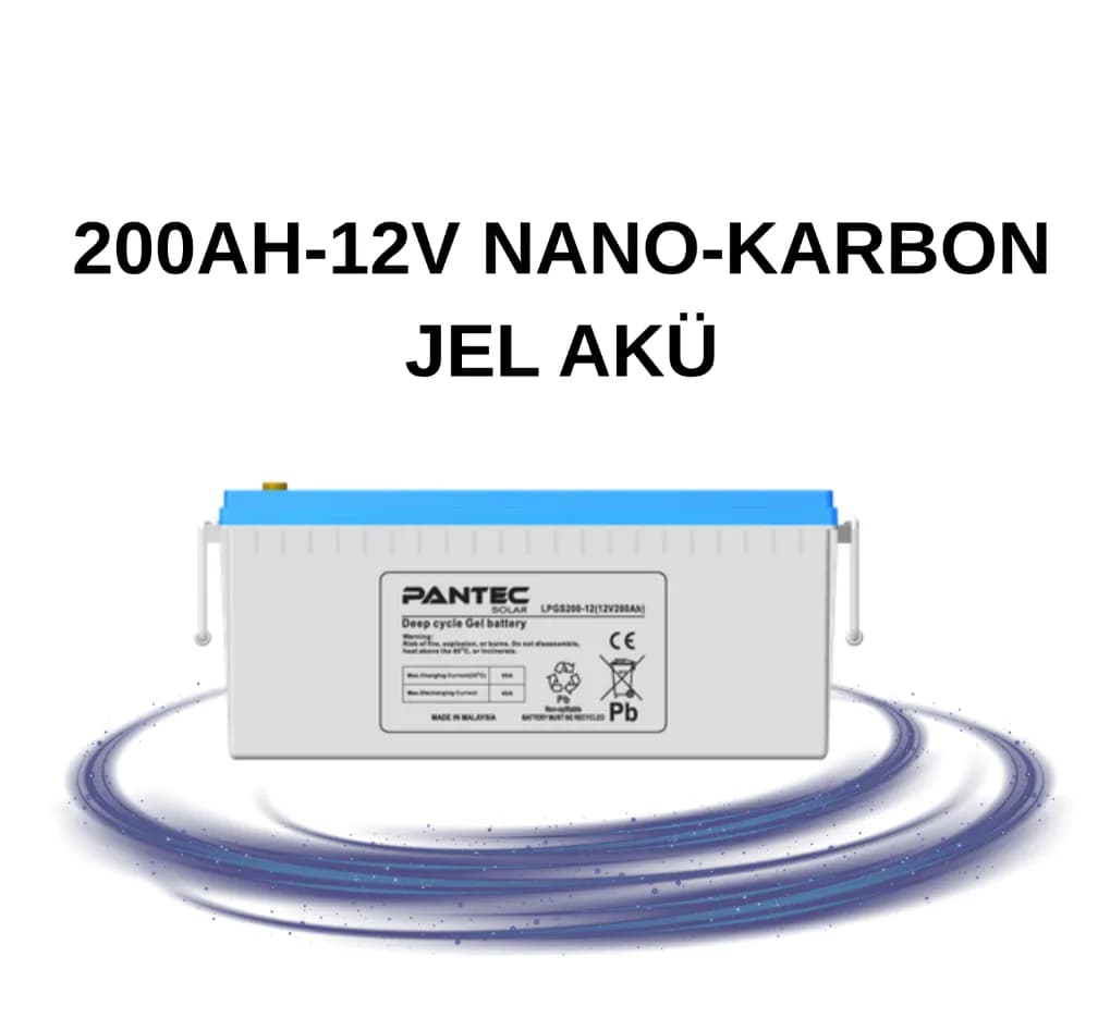 100AH-12V NANO-KARBON JEL AKÜ
