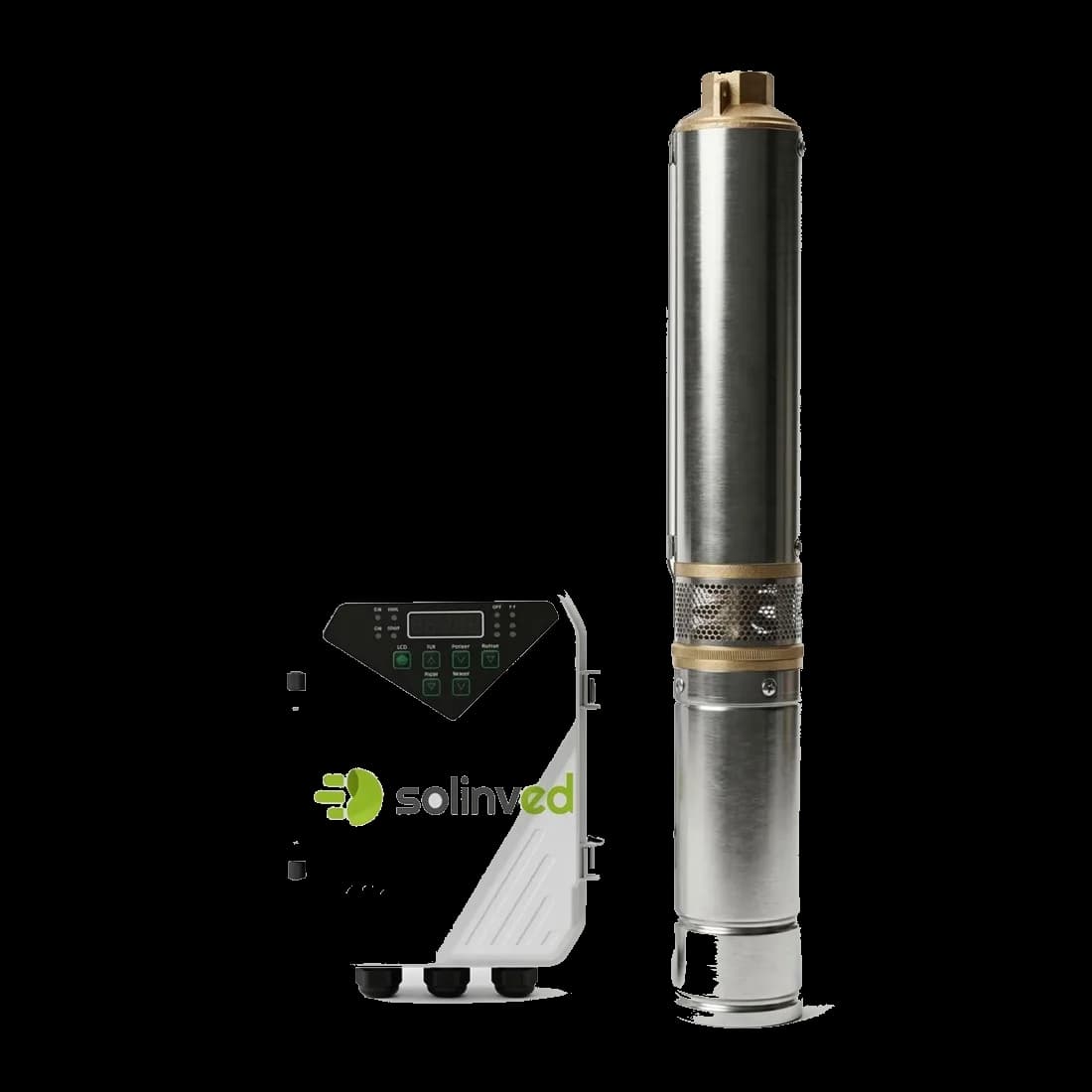DC Pompa 4 İnç 96 Volt 1500 Watt 16 Ton Hmax 70 mt Outlet 2