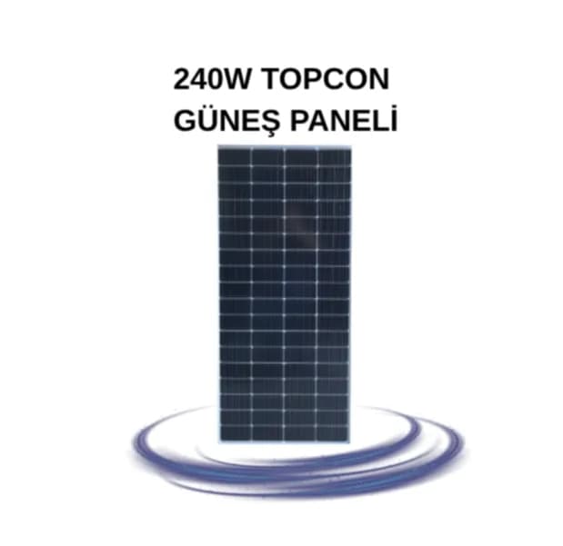 240W TOPCON GÜNEŞ PANELİ