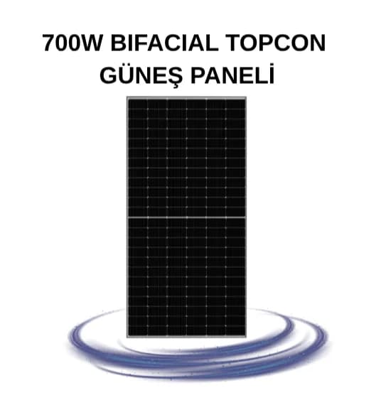 700W BIFACIAL TOPCON GÜNEŞ PANELİ