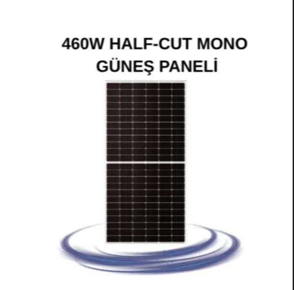 460W HALF-CUT MONO GÜNEŞ PANELİ