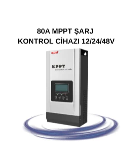 80A MPPT ŞARJ KONTROL CİHAZI (12/24/48V AUTO)