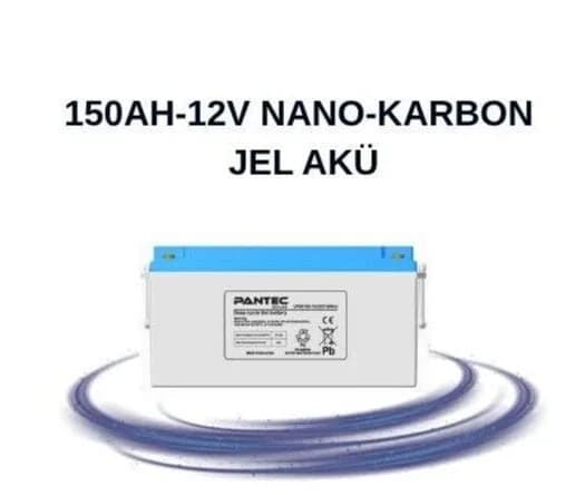 150AH-12V NANO-KARBON JEL AKÜ