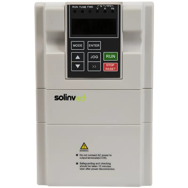 Solinved 2.2 kW 3 HP Trifaze Solar Pompa Sürücü